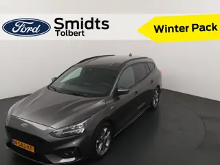 Ford FOCUS Wagon 125PK EcoBoost Hybrid ST Line Business | Trekhaak | Winterpack | Keyless | Clima | 
