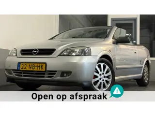 Opel Astra Cabriolet 2.2-16V|NAP|APK03-26|Automaat|Stoelvw|Trekhaak|Leder|