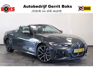 BMW 4 Serie Cabrio M440i xDrive High-Executive 374PK Individueel-lak Navigatie  Volleder 19LMV Head 