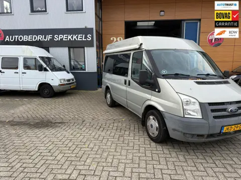Ford Transit 300S 2.2 TDCI EURO 5 gereviseerde motor 4 persoons Bus camper sta hoogte 1.80 Stand kac