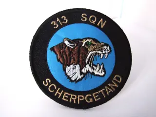 Patch,Embleem,KLU,SQN,313,Scherp,Getand