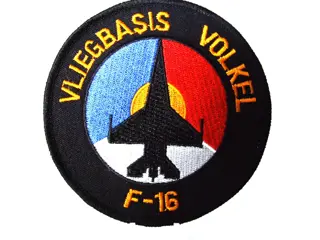 Patch,Embleem,KLU,Volkel,F16