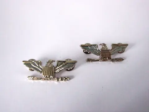 Embleem,Set,Rang,Colonel,Kolonel,US,Army