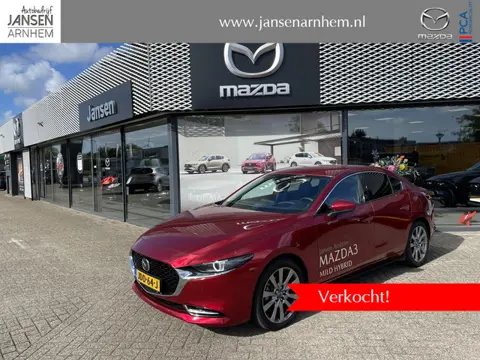 Mazda 3 Mazda 3 Sedan 2.0 E-SkyActiv-X 186 Takumi , Demovoordeel € 8.940,- , Automaat, Leder, Bose, 