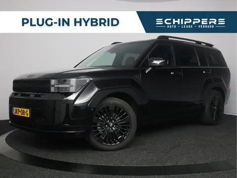 Hyundai Santa Fe 1.6 T-GDI PHEV Black Line 4WD 7p. | 20'' velgen | Leder | 7-persoons | Leder | Stoe