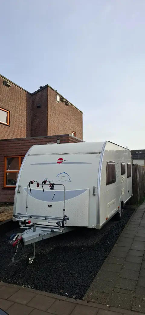 Bürstner Flipper 460 TS Caravan (2006) – Mover – Dorema Monza voortent – Wintertent – Goed onderhoud