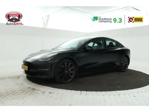 Tesla Model 3 Performance AWD 75 kWh Full Black! Track Modus, Stoelverwarming