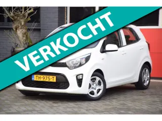 Kia Picanto 1.0 CVVT EconomyPlusLine 2018 5 Deurs Airco Stuurbediening 15x op Voorraad!