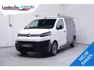Citroen Jumpy 2.0 BlueHDI 120 pk L2 Zwart/Wit Navi, Trekhaak Airco, Imperiaal, PDC achter, NAP, 3-Zi