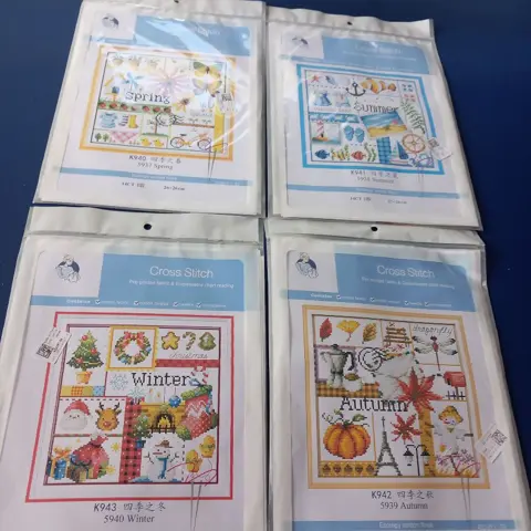 borduren , 4 seizoenen - compleet pakket, nieuw