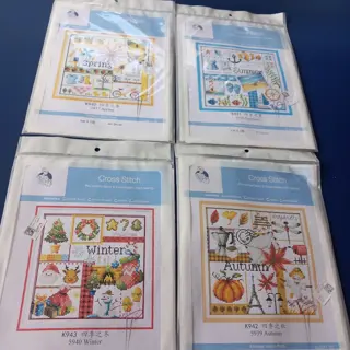 borduren , 4 seizoenen - compleet pakket, nieuw