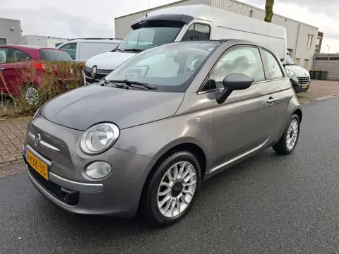 Fiat 500 C 0.9 TwinAir Lounge CABRIOLET/AIRCO/HALF LEDER!