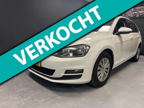 Volkswagen Golf Variant 1.6 TDI BlueMotion Parkeer sen- Automaat NL NAP 2016 1de eigenaar.