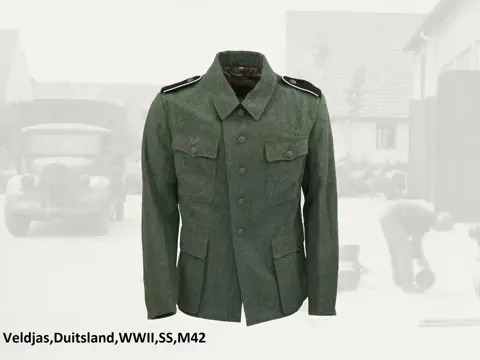 Jas,Veldjas,Duitsland,SS,WWII,M42