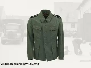 Jas,Veldjas,Duitsland,SS,WWII,M42