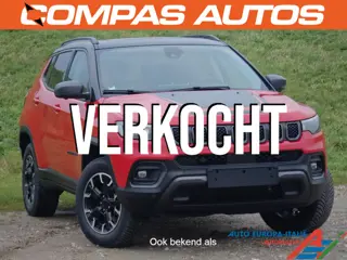 Jeep Compass 4xe 240PK PHEV Trailhawk | Panoramadak | Leder | Alpine audio