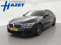 BMW 5-serie 518D M-SPORT SEDAN + NAPPA LEDEREN COMFORTZETELS | TREKHAAK | H/K | HEAD-UP | SFEERVERLI