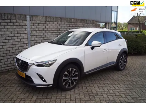 Mazda CX-3 2.0 SkyActiv-G 150 SkyLease GT 4WD Autom Navi Camera Head-Up Leder Sportst Stoelverw Clim