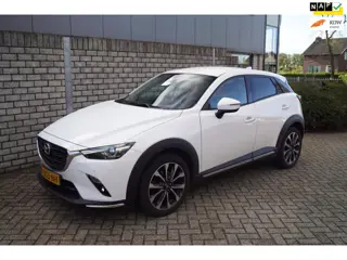 Mazda CX-3 2.0 SkyActiv-G 150 SkyLease GT 4WD Autom Navi Camera Head-Up Leder Sportst Stoelverw Clim