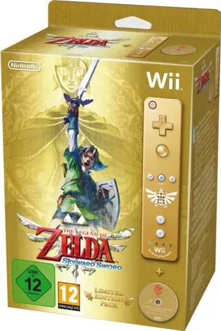 The Legend of Zelda Skyward Sword L.E. + Gouden Remote