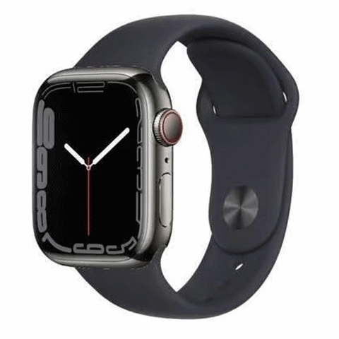 Apple Watch Series 7 45mm Cellular Stainless Steel (Simlockvrij)