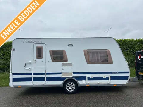 Dethleffs Lowlander 450 EB LUIFEL, ENKELE BEDDEN