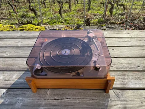 Schitterende en zeldzame vintage THORENS TD 135 MK2cc draaitafel