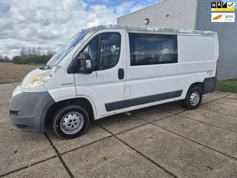 Peugeot Boxer Dubbele Cabine L3H2 – Airco – Trekhaak – NAP – 210.363 km