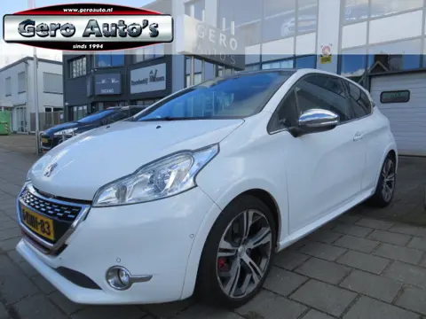 Peugeot 208 nl-auto vol opties 1 eig. 1.6 THP GTi 200pk panorama leder inruilkoopje !