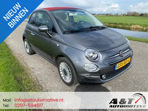 Fiat 500 C 1.2 Lounge Cabrio/Airco/Navigatie/93dkm/2018
