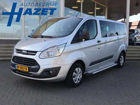 Ford Transit Custom 310 2.0 TDCI L2H1 9-PERSOONS EURO 6 *EXCL. BTW* + TREEPLANKEN | PRIVACY | PDC | 