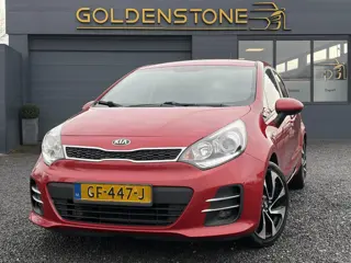 Kia Rio 1.2 CVVT DynamicLine 1e Eigenaar,Navi,Camera,Afn.Trekhaak,Lm velgen,Airco,Cruise,5 Deurs,N.A