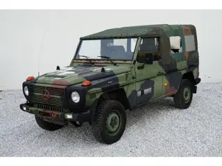Mercedes-Benz G-Klasse 250 GD Lang softtop Legervoertuig, Technisch in orde