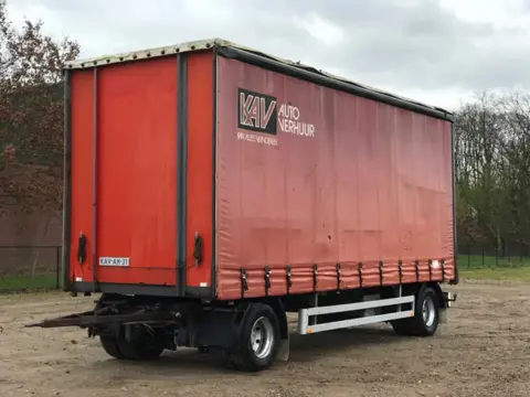 Pacton Schamelwagen Huif Trailer (bj 2001)