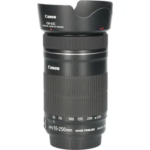 Tweedehands Canon EF-S 55-250mm f/4.0-5.6 IS STM CM5346