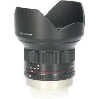 Tweedehands Samyang 12mm f/2.0 NCS CS Fuji X- Zwart CM6334