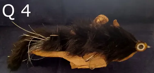 2 delige Snoekstreamer Q 4 lengte van circa 23 cm en 12 gram