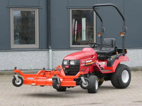 Shibaura SX-24 4wd HST / 01388 Draaiuren / Compleet met frontmaaidek