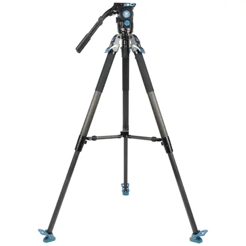 Sirui Video Tripod SVT75 Pro + SVH15 Fluid Head CM6301