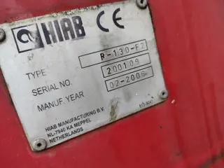 PACTON T4 STENENTRAILER MET KRAAN 4 ASSER, STUUR/ LIFT