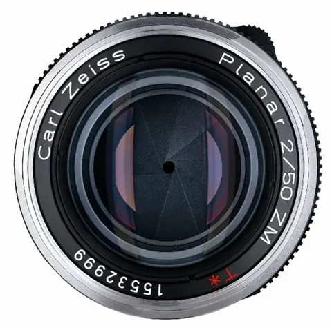 Carl Zeiss Planar T* 50mm f/2.0 ZM Leica M Zilver