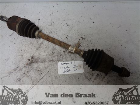 Opel Corsa 1.2 16V 2006-2009 Aandrijfas links