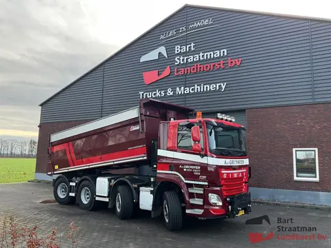 Ginaf X6 4142 CF 8x2 Euro 6 met 18m3 geisoleerde kipper met doorlaadklep. BS1874