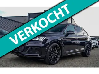 Audi Q7 55 TFSI e quattro Pro Line S | SOH 98,2% | Dubbel S-line | Elektrisch trekhaak | Luchtvering