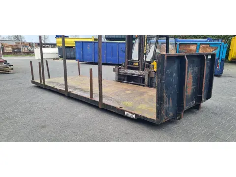 Laadvloer 6.85 meter met rongen