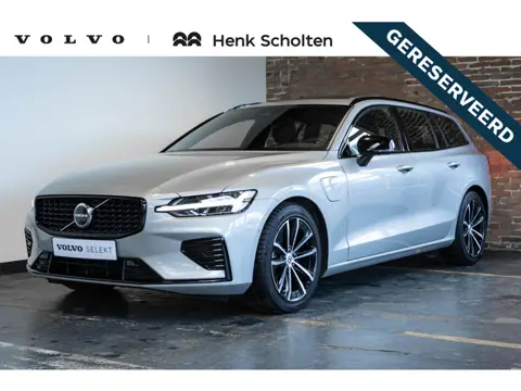 Volvo V60 T6 Plug-in hybrid AWD Plus Dark | Elek. glazen Panorama dak |Verwarmbare Voorstoelen (met 