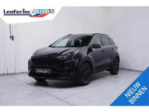 Kia Sportage 1.6 T-GDI Black Edition 1e Eig. NAP Panodak Navi Camera Leder Rijklaar + Fabrieksgarant