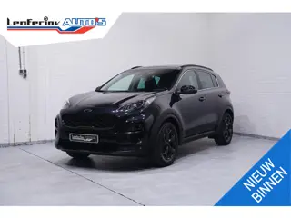 Kia Sportage 1.6 T-GDI Black Edition 1e Eig. NAP Panodak Navi Camera Leder Rijklaar + Fabrieksgarant