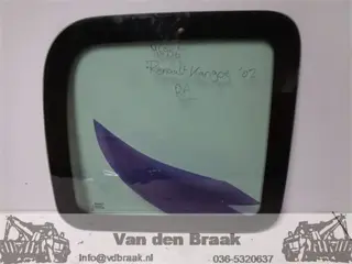 Renault Kangoo 1997-2010 Zijruit rechtsachter