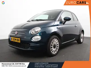 Fiat 500 C 1.0 Hybrid Lounge Plus Navigatie Cruise Control Parkeer Sensoren Climate Control DAB Lich